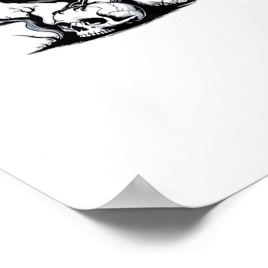 Support Your Local Murder Classic Design Poster (Ecke)