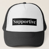 Supportiver Trucker Hat Truckerkappe (Vorderseite)