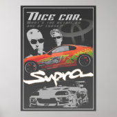 Supra A80 Fast & Furious Poster (Vorne)