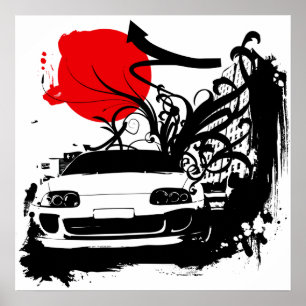 Supra Canvas Print Poster