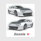 Supra Car Sticker (Blatt)