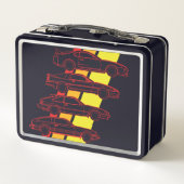 Supra Generations Metall Brotdose (Rückseite)