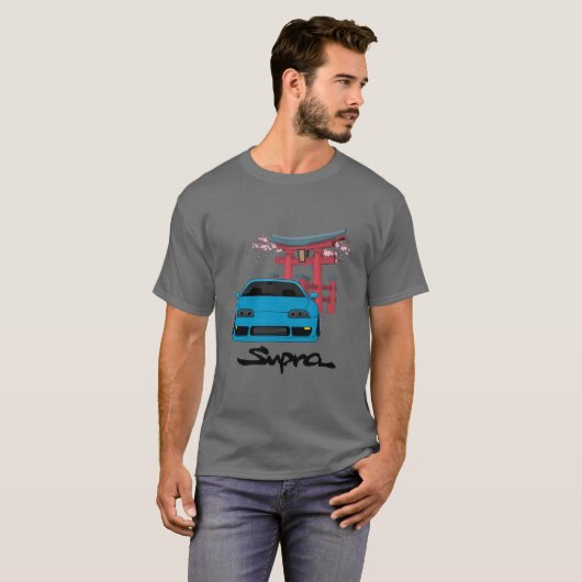 Supra MK4 Sakura Torii JDM Art T-Shirt (Vorne ganz)