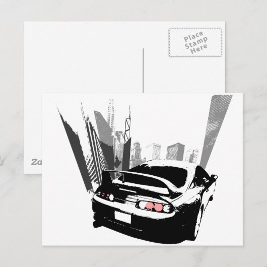 Supra Rollin' Postkarte (Vorne/Hinten)