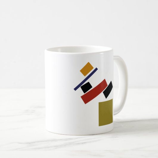 Suprematism durch Kazimir Malevich Kaffeetasse (VorderseiteRechts)