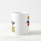 Suprematism durch Kazimir Malevich Kaffeetasse (Mittel)