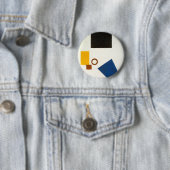 Suprematism. Selbstporträt in zwei Maßen Button (Beispiel)