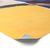 Suprematismus mit Dreieck Poster (Ecke)