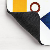 Suprematismus. Selbstportrait in zwei Dimensionen Mousepad (Ecke)