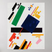 Suprematismus von Kazimir Malevich Poster (Vorne)