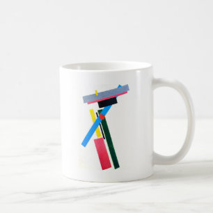 Suprematistic Bau durch Kazimir Malevich Kaffeetasse