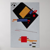 Suprematistische Zusammensetzung, 1915 Poster (Vorne)