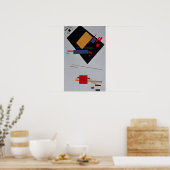 Suprematistische Zusammensetzung, 1915 Poster (Küche)