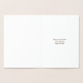 Supreme Adinkra Geburtstagskarte Folienkarte (Innenseite)