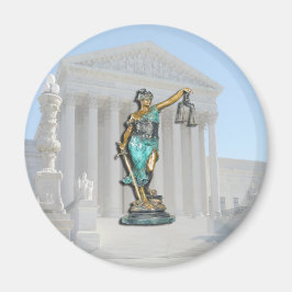 SUPREME-CT-LADY-JUSTICE MAGNET