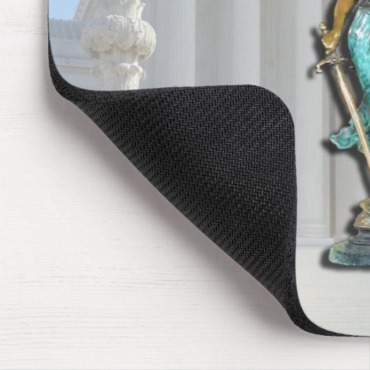 SUPREME-CT-LADY-JUSTICE MOUSEPAD (Ecke)