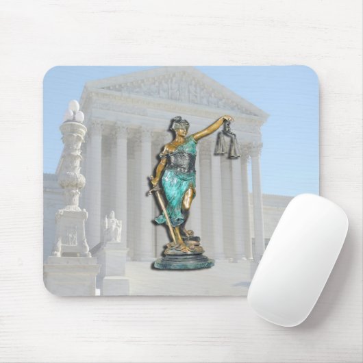 SUPREME-CT-LADY-JUSTICE MOUSEPAD (Mit Mouse)