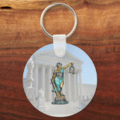 SUPREME-CT-LADY-JUSTICE SCHLÜSSELANHÄNGER (Vorderseite)