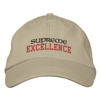 Supreme Excellence Bestickte Baseballkappe
