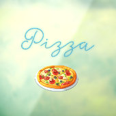 Supreme Pizza Neon Glow Window Sign Fensteraufkleber (Blatt 3)