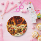 Supreme Pizza Pappteller (Party)