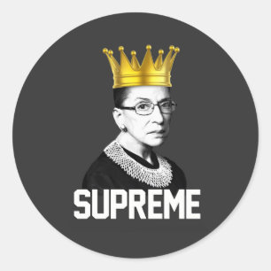 SUPREME RBG RUNDER AUFKLEBER