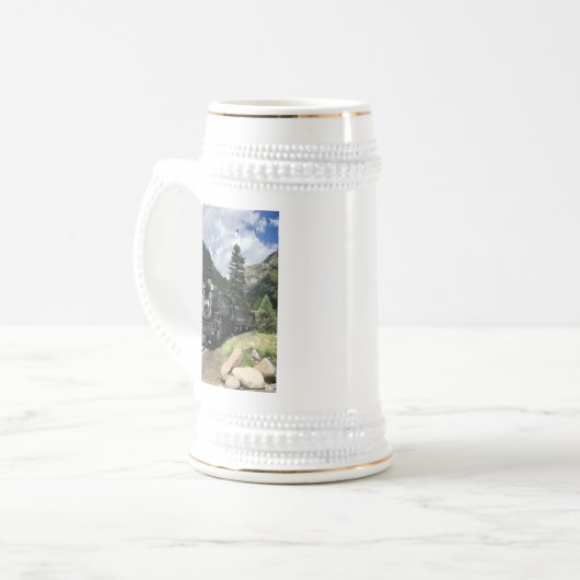 Supreme Steam Stein Bierglas (Vorderseite Links)