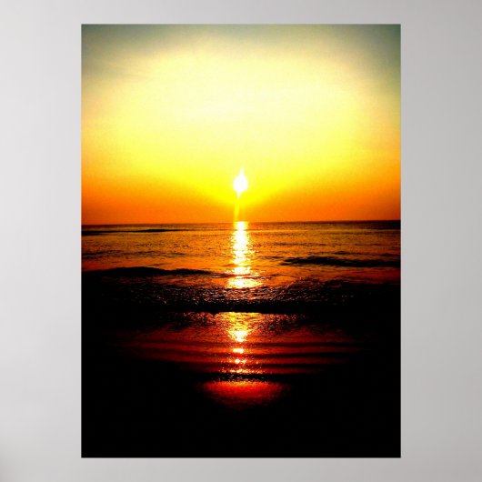 SupremeBeachsunrise Poster (Vorne)