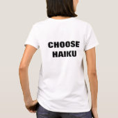 SupremeCourtHaiku.com doppelseitig T-Shirt (Rückseite)