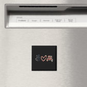 Suprt Frieden Liebe Frieden Liebe Offroad Magnet (In Situ (Geschirrspüler))
