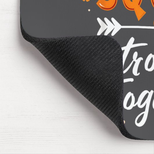 Suprt Squad Adhd Awareness  Mousepad (Ecke)