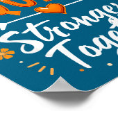 Suprt Squad Adhd Awareness  Poster (Ecke)