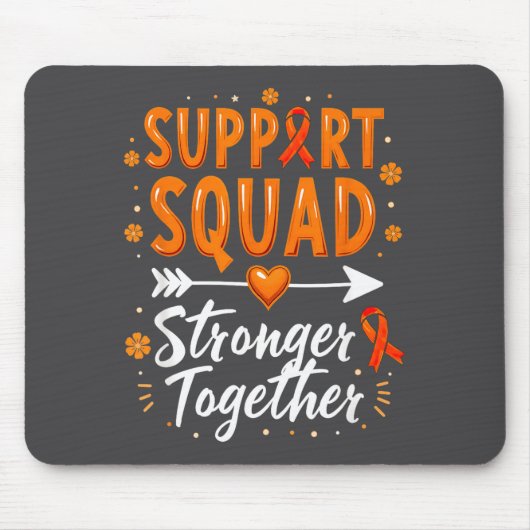 Suprt Squad ADHD-Bewusstsein Mousepad (Vorne)