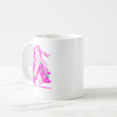 Suprt Squad Breast Cancer Awareness Nk Ribbon Wome Kaffeetasse (Vorderseite Links)