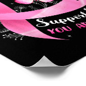 Suprt Squad Brustkrebsbewusstsein nk Band Poster (Ecke)