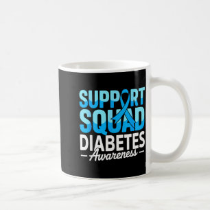 Suprt Squad Ich trage Blau Diabetes Typ 1 T1d Bewu Kaffeetasse