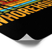 Suprt Your Local House Vintage Humorous Funny  Poster (Ecke)