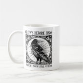 Suprt Your Local Murder Crows Before Bros Funny Kaffeetasse (Links)