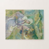 Sur La Plage à Portrieux | Berthe Morisot Puzzle (Horizontal)