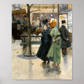 Sur les Boulevards | Louis Abel-Truchet Poster (Vorne)