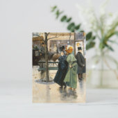 Sur les Boulevards | Louis Abel-Truchet Postkarte (Stehend Vorderseite)