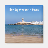Sur Lighthouse - Sur, Oman Magnet (Vorne)