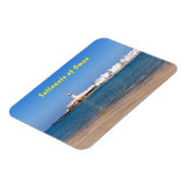 Sur Lighthouse - Sur, Oman Magnet (Linke Seite)