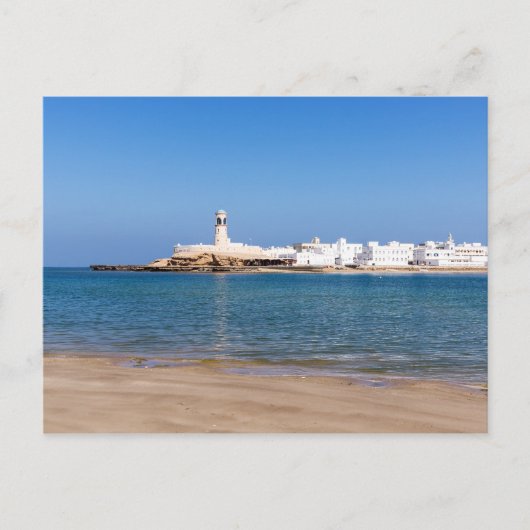 Sur Lighthouse - Sur, Oman Postkarte (Vorderseite)