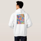 Surabaya Indonesia City Map Hoodie (Schwarz voll)