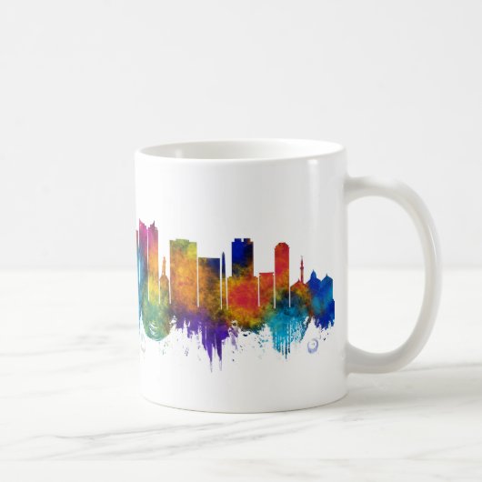 Surabaya Indonesia Skyline Kaffeetasse (Rechts)