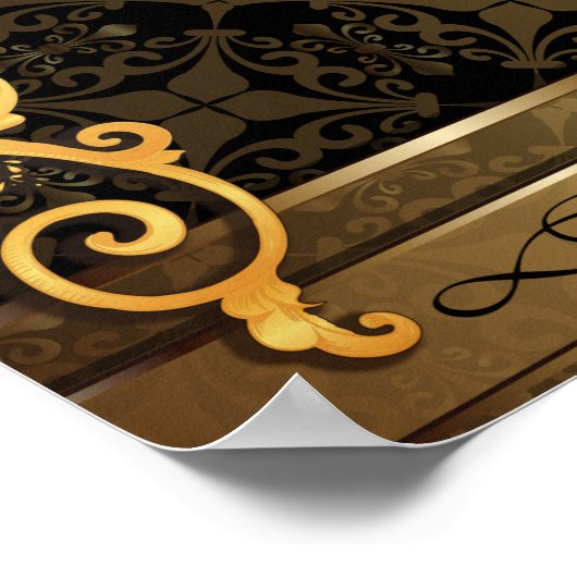 Surah Al Fatiha Poster (Ecke)