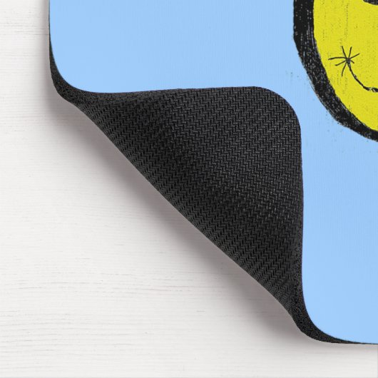 suralglattes Gesichtsmousepad Mousepad (Ecke)