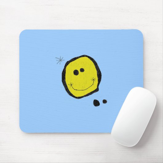 suralglattes Gesichtsmousepad Mousepad (Mit Mouse)