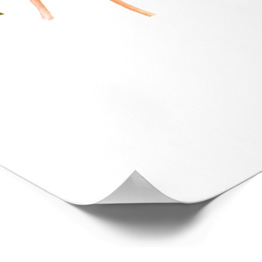 Surat India Skyline Poster (Ecke)